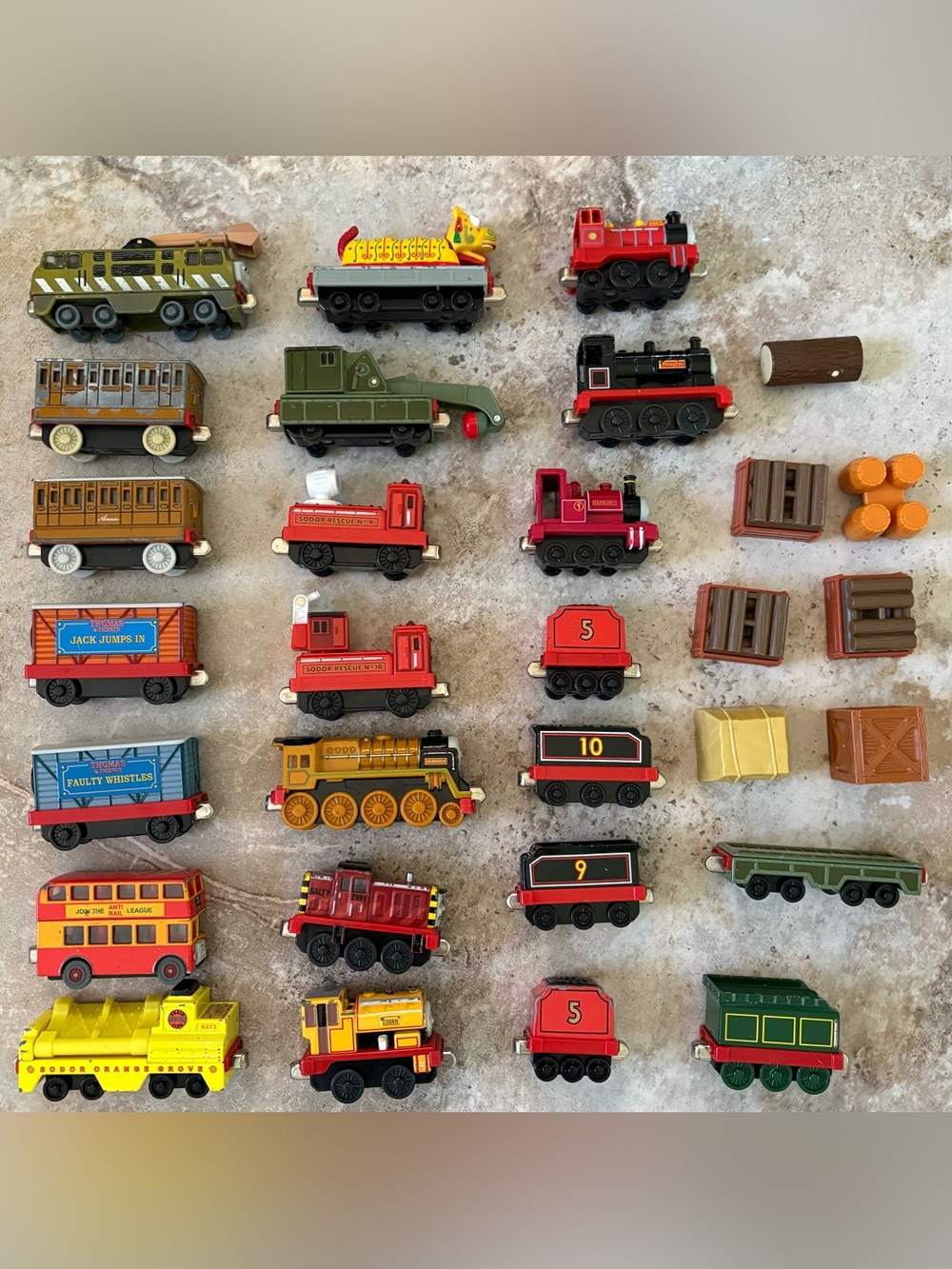 Thomas the Tank Engine & Friends Take Along Die Cast Lot Diesel Murdock Vintage